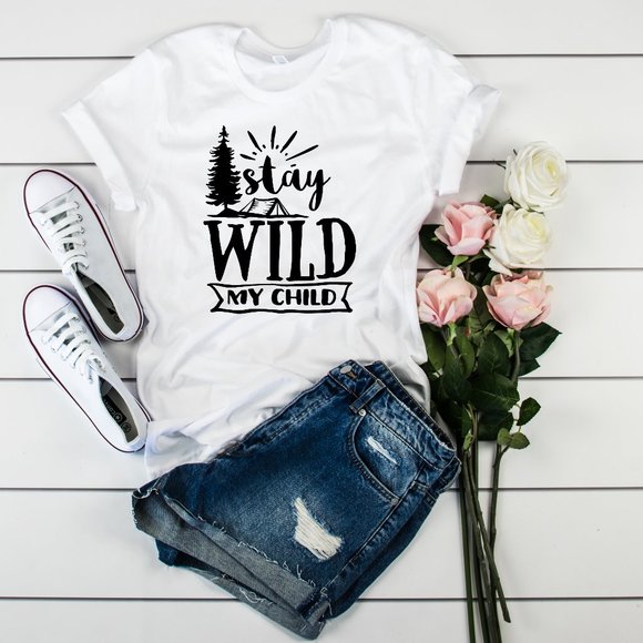 Bella Canvas Tops - Wild BoHo graphic design tee shirt